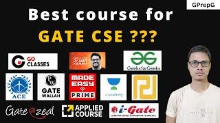 Best course for GATE CSE | Reviews on all standard GATE CSE courses