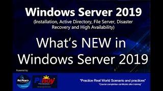 What's NEW in Windows Server 2019