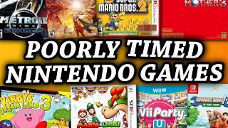 The Most Poorly Timed Nintendo Games