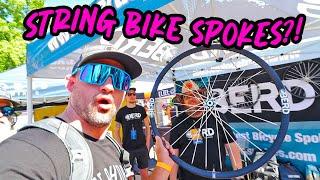 Bike spokes made of string? Berd Spokes interview at Unbound Gravel 2022