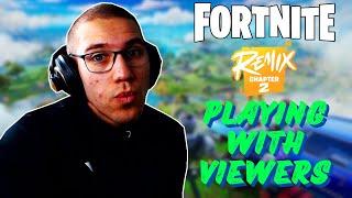 Fortnite Live - Playing with Viewers(Battle Royale & Creative)!!!