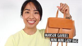 Review & What Fits | Mansur Gavriel Mini Mini Lady Bag