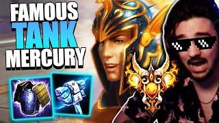 Playing My FAMOUS TANK MERCURY in GM Ranked Joust! - Smite