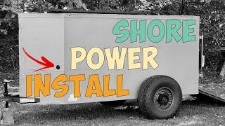 How to Install NOCO Shore Power | Overland Trailer Shore Power Install