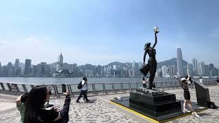 Walk TST and Ride Star Ferry to Wan Chai Hong Kong 香港 - Wednesday August 28, 2024