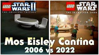 MOS EISLEY CANTINA (2006 vs 2022) | LEGO Star Wars: The Skywalker Saga