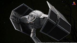 How to Build the Bandai 1/72 TIE Advanced | Scale Model Tutorial