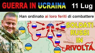 11 Lug: RIBELLIONE! Soldati Russi SI RIVOLTANO CONTRO I COMANDANTI | Guerra in Ucraina