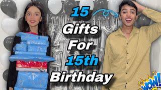 Abdul Rehman Ko 15th Birthday Per 15 Gifts Diye  || Aimen Naraz Ho Gai