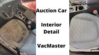 Auction Car Interior Detail | VacMaster at work