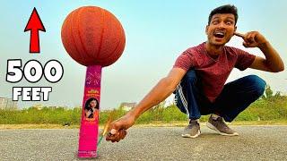  Basketball Ball Vs Big Skyshot | ये क्या हो गया  Diwali 2024