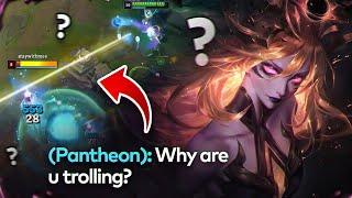 My support said I was trolling with Lux Botlane... | Yozu