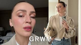get ready with me  makeup, outfit, new + old faves