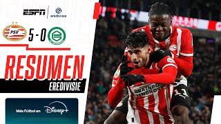 Resumen I PSV 5-0 GRONINGEN I Eredivisie I Pepi brilla con 'Hat Trick'; regresó 'El Chucky' Lozano