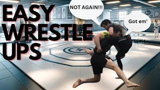 Use These Wrestle Ups To Reverse Your Opponent From Reverse De La Riva Guard | BJJ Sweeps