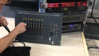 DOD 822 RM 8 Channel Mixer demo