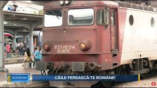 Asta-i Romania (28.08.2022) - CAILE FEREASCA-TE ROMANE! IN CE CONDITII CALATORESC OAMENII?