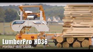 The ULTIMATE Portable Sawmill - Rugged. Productive. Easy-to-Use... the LumberPro HD36 by Norwood