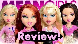 BRATZ x MEAN GIRLS Collector Dolls Cady, Regina, Gretchen and Karen UNBOXING Review!! 