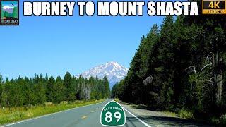 California Highway 89 North: Burney to Mount Shasta