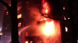 Fort Lee Multiple Alarm Inferno Engulfs 5 Story Apartment Building on Edwin Street