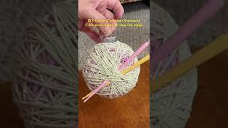 DIY Knitter Christmas Ornament Click arrow to view full video