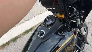 Harley-Davidson Dyna Street Bob (FXDB) 2017 - Clubstyle Italy - Bassani Road Rage 3 Exhaust Sound
