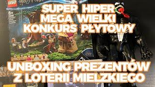 SUPER HIPER MEGA WIELKI KONKURS PŁYTOWY I UNBOXING PREZENTÓW Z LOTERII MIELZKIEGO