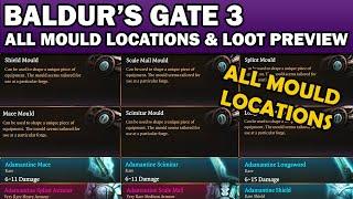 Baldur's Gate 3: All mould locations and What Gear You Get - Adamantine Forge