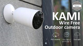 KAMI Wire Free Outdoor Camera - Yi Technology - Yi Home - Kami Home - Wireless Security Camera