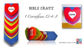 Bible Craft | 1 Corinthians 13:4-8 | Love is Kind|️| Sunday school Craft Ideas | I கொரிந்தியர்13:4