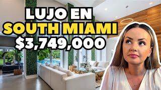 Tour de Casa en South Miami - Residencia de $3,749,000? Descúbrelo aquí!