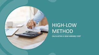 AAT Level 2/3 - Using the High Low Method