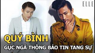 Quý Bình gục ngã thông báo tin tang sự, Đại Nghĩa điếng người vì sốc, cả showbiz xót xa chia buồn