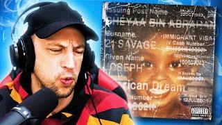 21 Savage - American Dream - Album Reaction (4K)