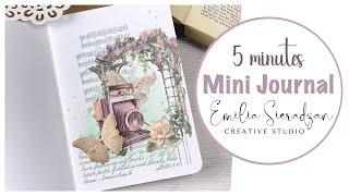 5 minutes Mini Journal Page with me