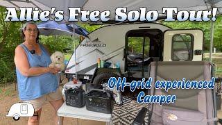 Allie's Free Solo Tour | Braxton Creek Bushwhacker Teardrop