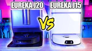 Eureka J15 Pro Ultra vs J20 REVIEW - One of These Robot Vacuums is a Great Value, One is Not.