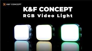 K&F CONCEPT RGB Video Light LED Portable Photography Light