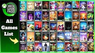 Xbox Game Pass All Games List 2024 | Comment Your Favourite Games #xboxgamepass