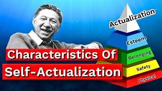 Characteristics of Self-Actualized Human-Beings | Abraham Maslow's Original Notes