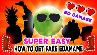 NO DAMAGE️| HOW TO GET FAKE EDAMAMEin | SECRET STAYCATION! | ROBLOX