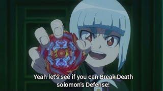 Beyblade Burst DB Dynamite Battle Episode 1 Death Solomon vs Dynamite Belial English Sub!!