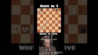 Only Geniuses Can Find This! Mate in 1 Move ️#chess #lichesstitledarena #canyousolve #chesspuzzle