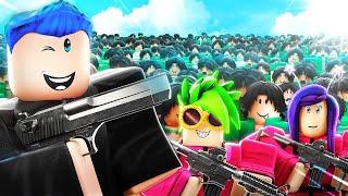 50 Player Roblox Squid Game LIVE for $10,000,000 Robux!