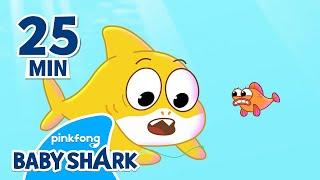 Baby Shark Lost Teensy and More! | +Compilation | Baby Shark's Big Show! | Baby Shark Official