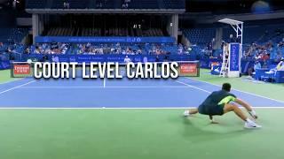 Carlos Alcaraz Court Level View Best Points ● Tennis On Another Level