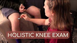 Natural Speaking ASMR Holistic Knee Exam & Moxibustion