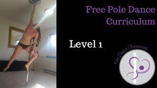 Step Around Tutorial- Free Pole Dance Curriculum: Level 1, Lesson 2