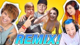 TANZVERBOT macht die ROBBE  Youtuber REMIXEN mit Julien Bam und Anni